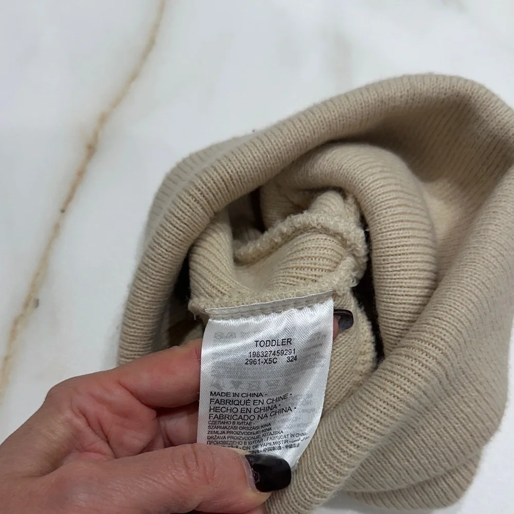 Nike Beige Knit Beanie